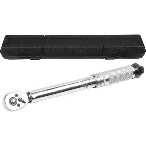 Clé Dynamométrique À Cliquet avec douille réglable et outils de réparation Clé De Serrage 9,5 Mm Réparation Pneus Auto Voiture Camion SUV Camping-Car Moto Vélo Atelier (1/5)