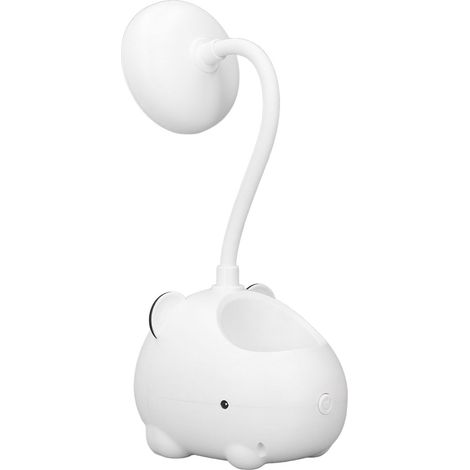 Lampe de bureau LED rechargeable pour les études, style dessin animé, idéale pour les dortoirs, les chambres et les tables de chevet, un cadeau original pour les enfants de maternelle. (1/5)