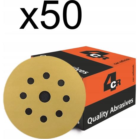 Disco de velcro 4CR 3050 de 125 mm P180 x50