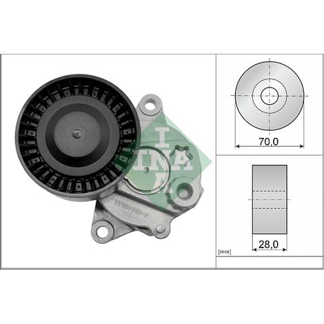 Keilriemenspanner 533001710 INA