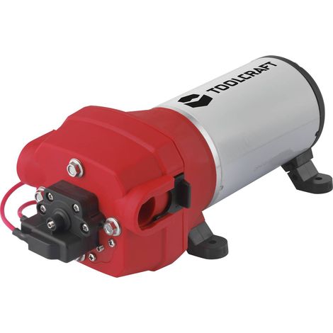 [GEBRAUCHT] B-Ware Toolcraft Niedervolt-Druckwasserpumpe 1020l/h 12V Pumpe Wasserförderung 2.3bar