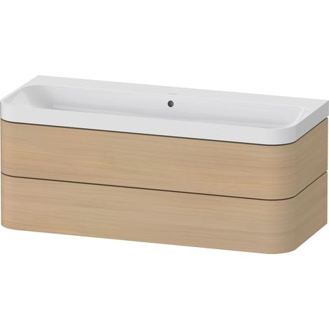 Duravit Happy D.2 Plus c-shaped Set wandhängend, 1175x490mm, 2