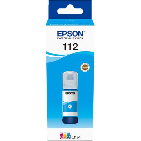 Epson EcoTank 112 Original Cyan (1/3)