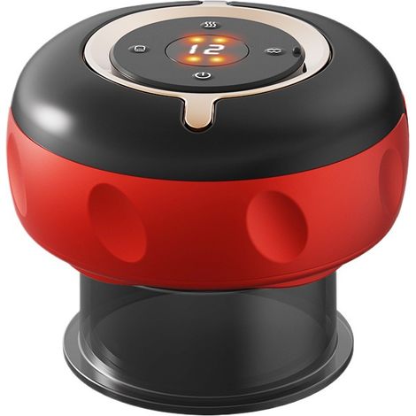 Appareil de ventouses portable et rechargeable pour une utilisation à domicile sur tout le corps, ventouses glissantes, massage par raclage à pression négative des méridiens-AquaForge