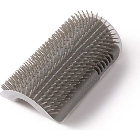 Pack de 2 cepillos suaves auto, peinables, peine de masaje para esquinas con hierba gatera, peine rascador (1/5)