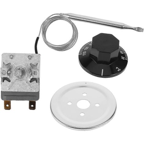 Thermostat de chaudière domestique en acier inoxydable 5,00 x 4,50 x 3,50 cm, contrôle de la température, 1 unité (1/3)