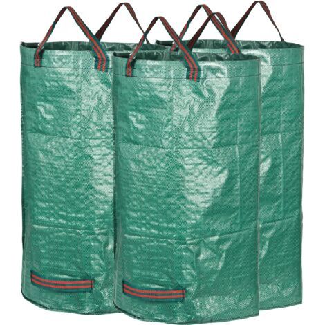 3 sacs de collecte de feuilles de jardin Ripstop 120L (1/5)