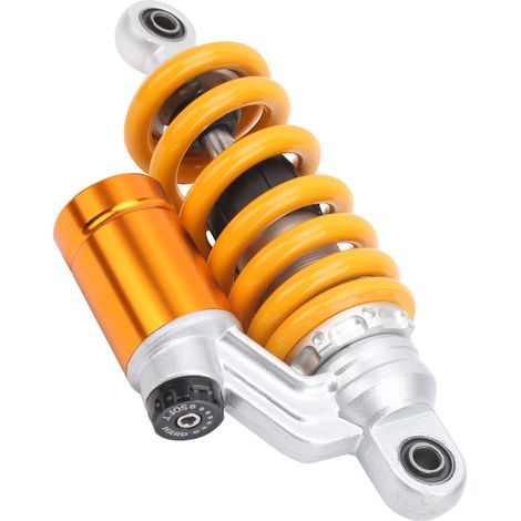 Universeller Stoßdämpfer mit 240-mm-Luftreservoir, Vorder-/Hinterradstoßdämpfer für Motorrad, Quad und Offroad, einstellbare Federung, robuster Stoßdämpfer.