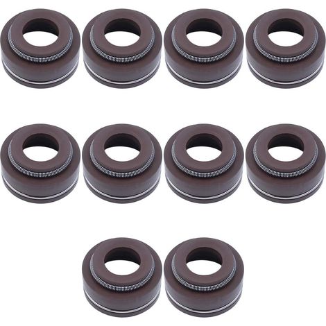 10pcs/lot Valve Stem Oil Seal Gasket for Honda GX340 GX390 GX240 GX270 188F 190F 4 Stroke Petrol Engine Generator 12209-ZE8-003 (1/5)
