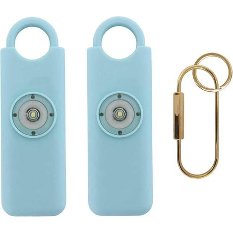 Alarme De Sécurité Personnelle - Sirene 120 Db - Lumière Stroboscopique - Porte-Clés Compact - Pour Adulte - 1 Pièce (1/5)