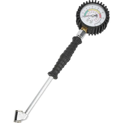 Reifendruckmesser 0–220 PSI, Zeigergerät, Handgerät, mechanisch, hohe Genauigkeit, universell für PKW-Motoren