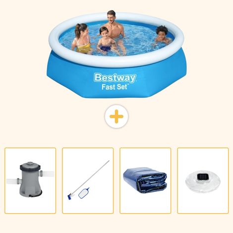 Bestway Bestway Fast Set Ronde - 244x61 cm - 5-pièces  S305 (1/5)