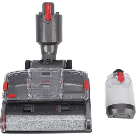Motorisierter Wischkopf mit LED-Licht und Wassertank, kompatibel mit den kabellosen Wischsaugern Dyson V7 V8 V10 V11 V15. (1/4)