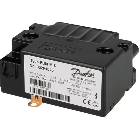 Danfoss Unidad de encendido Typ EBI 4 Mittelschrank 230 V 50/60 Hz, bipolar, 052F4045
