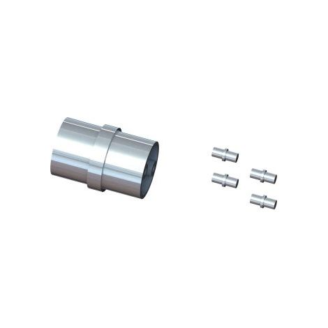 Lot Assembleurs pour 1 Main courante Ø50 mm et 4 Lisses Ø16 mm - Finition ALU (1/2)