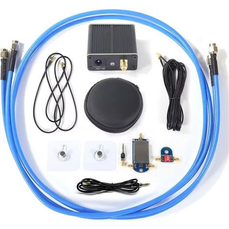 Antena receptora de bucle activa de banda completa 50K-500MHz HF AM FM VHF UHF SDR (1/5)