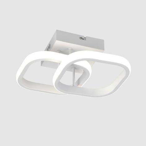 Plafoniera Kasia quadro Trio Lighting 7W 4000K bianco (1/3)