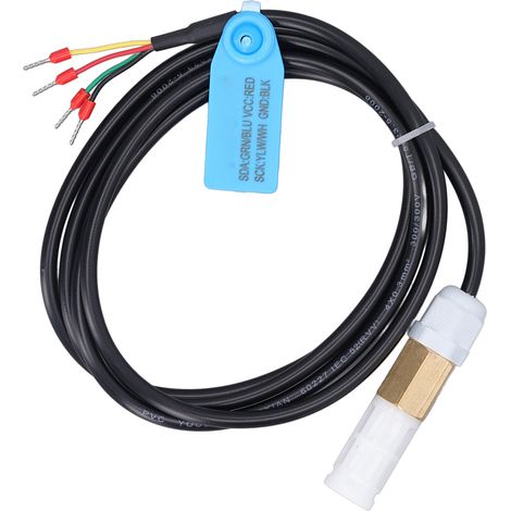Präzise und empfindliche digitale Bodentemperatur- und Feuchtigkeitssonde, DC3,3V-Sensor für den Gartenbau, zuverlässige Echtzeitmessung. (1/5)