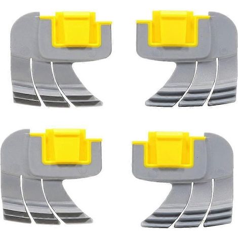 Lot de 4 brosses de nettoyage centrifuges Cyclone R0714400 pour robot nettoyeur de piscine Zodiac MX8 et MX6 Elite - Accessoires de rechange pour piscine (1/4)