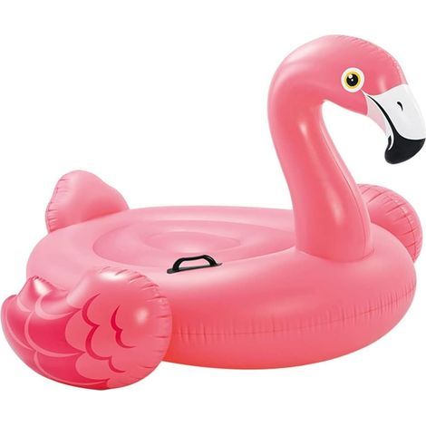 Bouée Flamant Rose A Chevaucher Le Flamant Rose Géant