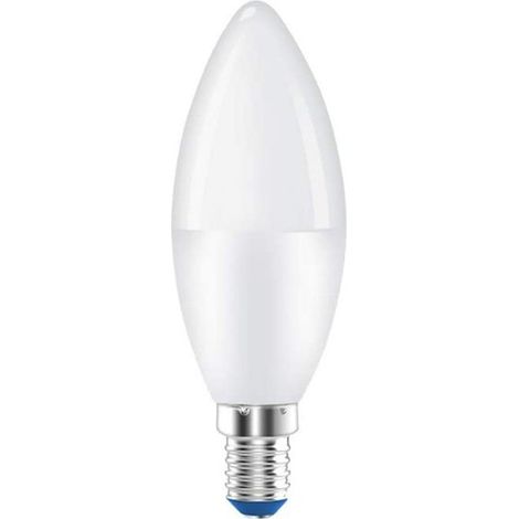 Lampada A Led E14 C37 8W 720 Lumen, Disponibili 3000K 4200K 6500K (Bianco Freddo 6500K)