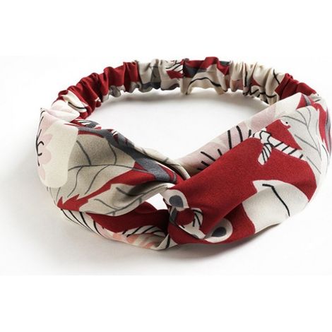 Fascia per capelli in tessuto, turbante, ornamento per capelli da donna, decorazione alla moda