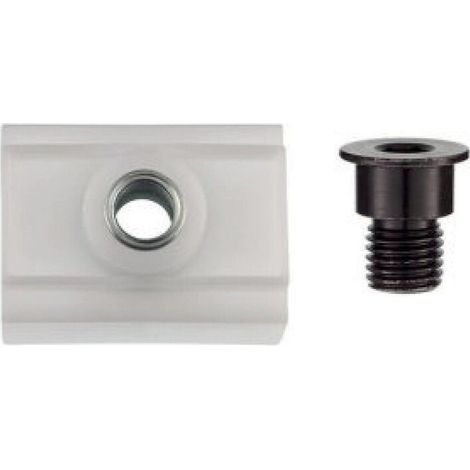 Dormakaba – Garniture de glissière pour porte coulissante – Vis de connexion – Accessoire pour montage sur bois dur – Installation facile et rapide