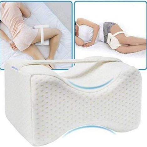 Coussin Jambes Au Coussin Genoux Genou Oreiller Oreiller De Genou Jambe Pour Soulagement De Douleur Au Dos, Douleur Aux Jambes (1/4)
