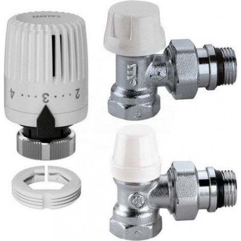 Kit riqualificazione attacco in ferro con preregolazione da 3/8” - Caleffi