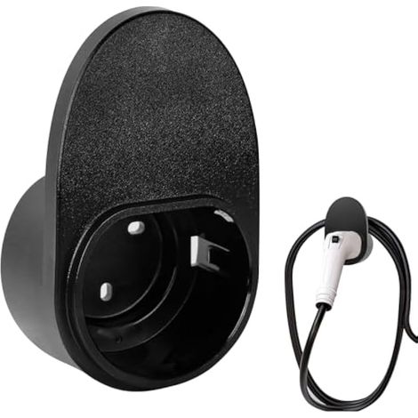 Support de charge de type 2, fixation murale compatible avec tous les câbles de charge de type 2 (1/4)