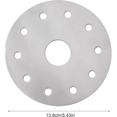 Plaque De Transfert De Chaleur - Acier Inoxydable - Pour Cuisinière À Induction Et Tous Feux - 1 Pièce (1/5)