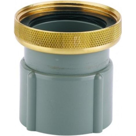 Endstück 32 mm Messingmutter 33x42 für PVC weich flexibel FITOFLEX