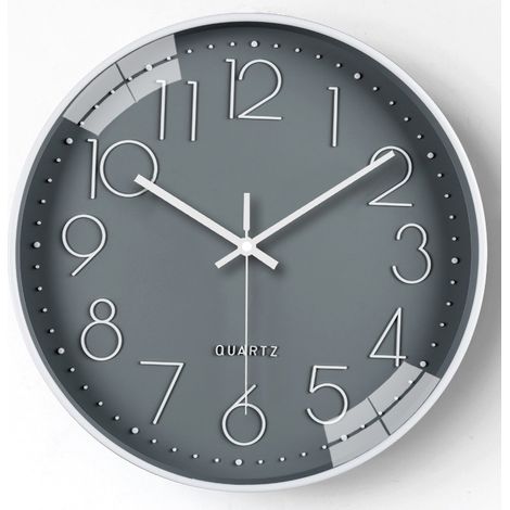 Horloge murale numérique 3D simple, design élégant pour le salon, la maison, la chambre et la décoration murale.