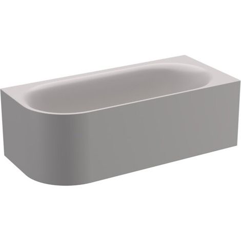 BETTE 3435-413CELVS Baignoire angle forme spéciale Lux Ovale V (1/2)