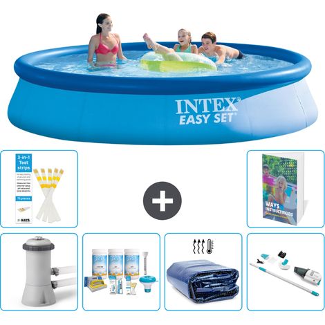 Easy Set Pool Rund - 396x84 cm - 7-teilig  S310 (1/5)