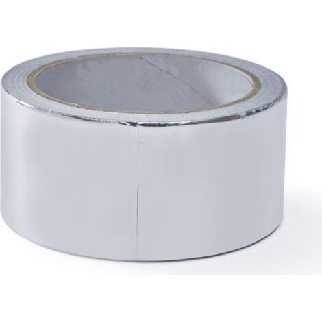 Ruban En Aluminium - 50 mm x 5 m - Étanchéité CVC Tuyaux Chauds Froids - Conducteur Thermorésistant Jusqu'à 160 °C - 1 Pièce (1/5)