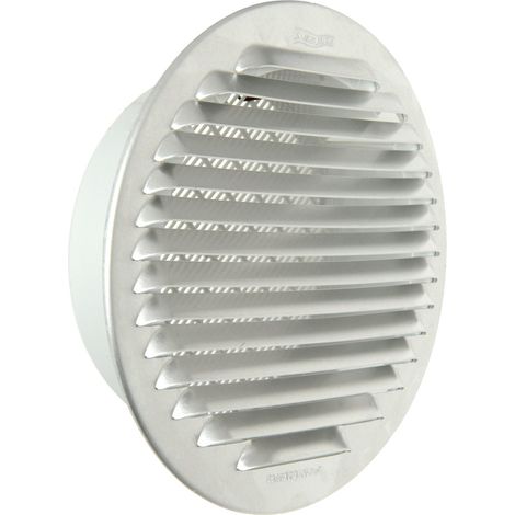 La Ventilazione GTAP140R Griglia Tonda da Incasso, Alluminio, ø 175 mm (1/5)