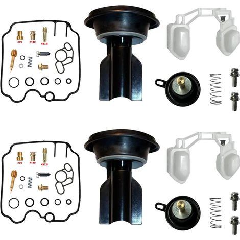 Vergaser Reparatursatz für TDM850 3VD 1991-1995 800cc Twin BDST38 Vergaser für 4CN 4CF 4CM TDM 1992 1994 Reihen-Zweizylinder Reparatur Teile Motorrad Überholung Ersatz Düsen (1/5)