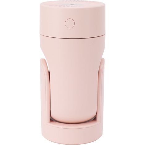 Mini humidificateur portable à brumisation automatique par vibration de la tête, USB, rose, pour chambre ou bureau (1/5)