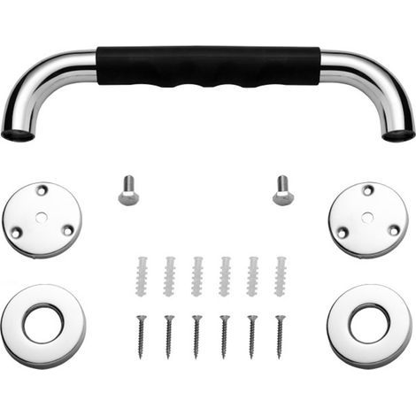 Thickened 304 stainless steel safety handrail for bathroom, non-slip and waterproof shower handle (1/5)