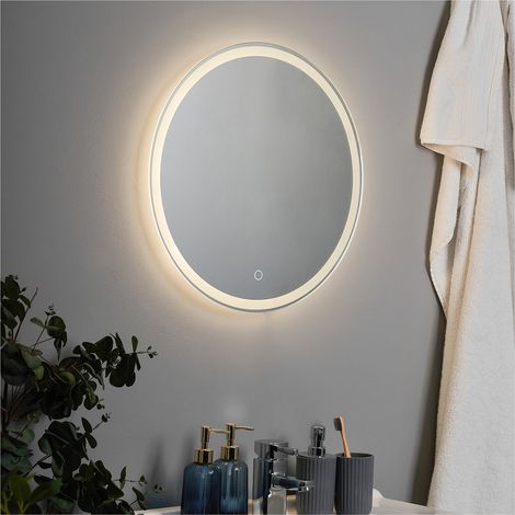 Forum Spa Esk Round LED Mirror with Demist - SPA-44386 (1/4)