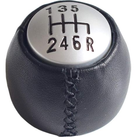 6 vitesses Pommeau de levier de vitesse en cuir pour Alfa Romeo GT 147 166 3.2 V6 (1/5)