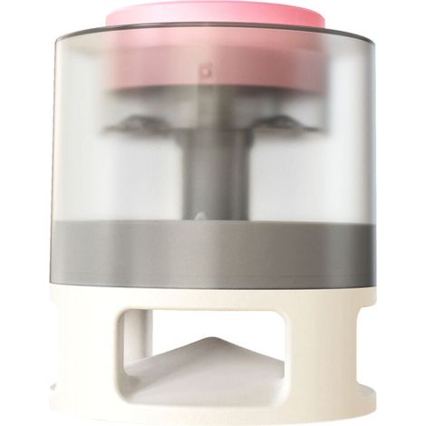 Distributeur automatique de nourriture interactive pour chien, mangeoire à ressort jouet puzzle, modèle rose et blanc – DELKEVIC