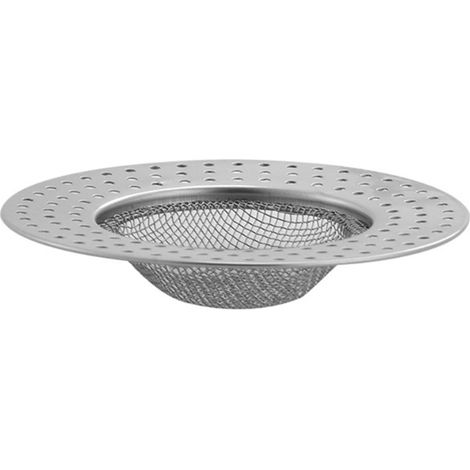Crépine d évier en acier inoxydable avec attrape cheveux pour salle de bain et cuisine. Installation facile universelle. (1/5)