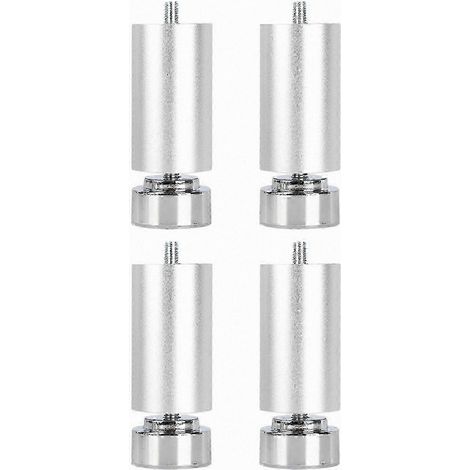 Pieds métalliques réglables et résistants avec filetage M10, pour une meilleure stabilité et un support optimal du mobilier, Arnt 25 cm (1/5)