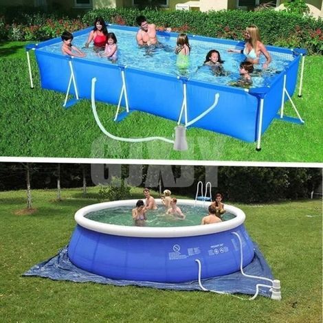 Cellfast – Pompe électrique pour piscine 300 gallons – Débit 300 GPH – Filtre à cartouche – Dimensions 16×16×19 cm (1/3)