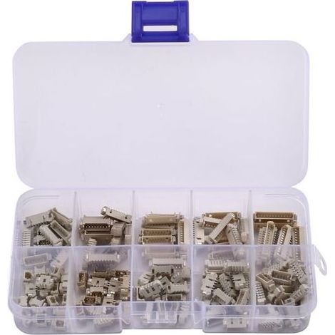 Compatible avec les connecteurs et adaptateurs de prise SMD de 1,25 mm, MX1.25 2/3/4/5/6/7/8/9/10/12 broches, connecteur latéral à angle droit (1/5)