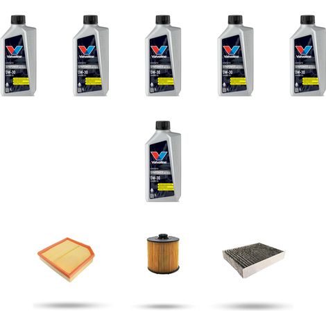 Kit tagliando 3 FILTRI e 6L OLIO compatibile con Volvo XC40 1.5 T3 115Kw dal 2018 (1/4)