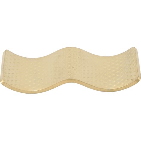 Porte-baguettes en acier inoxydable doré, support élégant pour cuillères et fourchettes, anti-adhésif et double usage (1/5)
