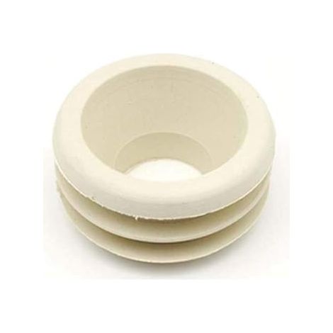 Morsetto Gomma Bianco Per Canotti 32
